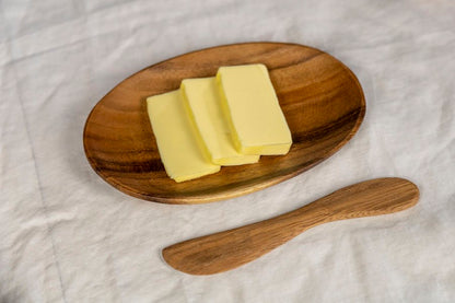 Coltello da burro in legno di acacia naturale